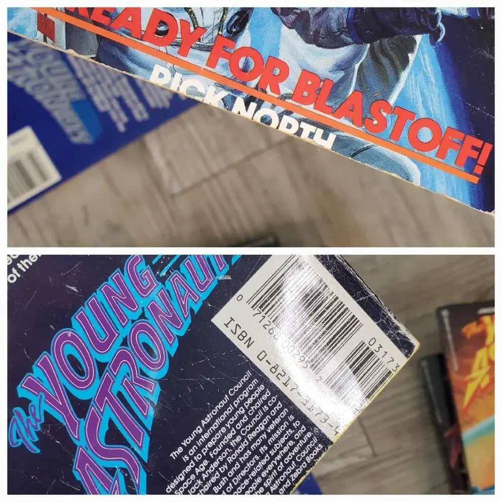 Jack Anderson Presents the Young Astronauts Books 1-5 - Rick North 1990 Paperbac